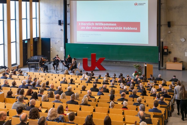 Neues Präsidium der Universität Koblenz feierlich eingeführt