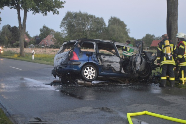 POL-STD: 26-jähriger Peugeotfahrer bei Unfall schwer verletzt
