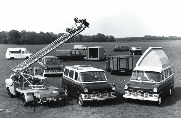 Ford-Werke GmbH: Ford Transit - seit 50 Jahre im Dienst zum Wohle der Kunden (FOTO)