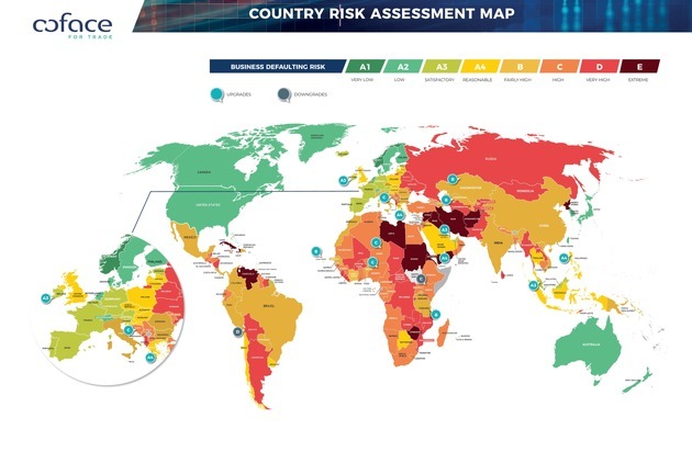 Coface Deutschland: Coface Barometer zu Länderrisiken: Schwellenländer erholen sich, Industrienationen stagnieren