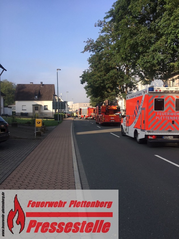 FW-PL: OT-Lettmecke. Gasgeruch in Industriebetrieb sorgte für Vollsperrung der Ebbetalstraße.