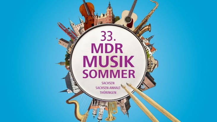 Nahbar, attraktiv und ein besonderes Jubiläum: 33. MDR-Musiksommer startet in Sangerhausen - MDR-Ensembles spielen zum 100. Geburtstag in der Region groß auf