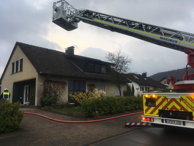 FW Lage: Feuer 3 / Küchenbrand - 19.02.2019 - 8:38 Uhr