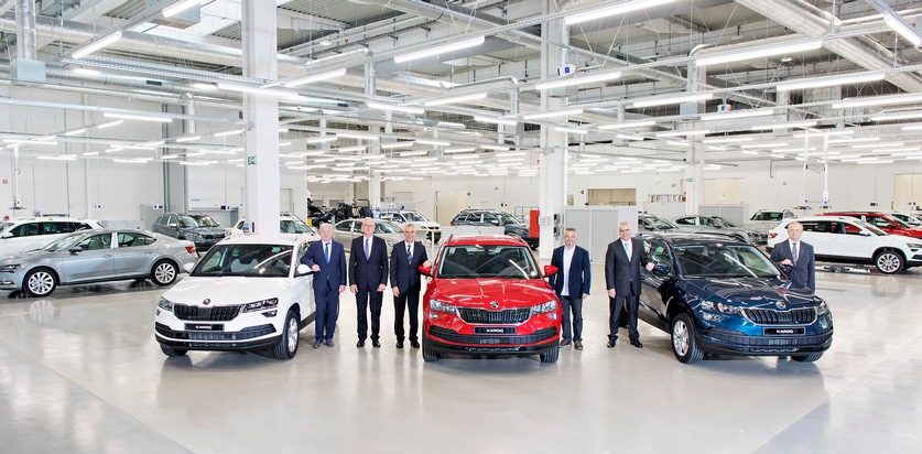 SKODA AUTO eröffnet multifunktionales Kompetenzzentrum im Werk Kvasiny (FOTO)