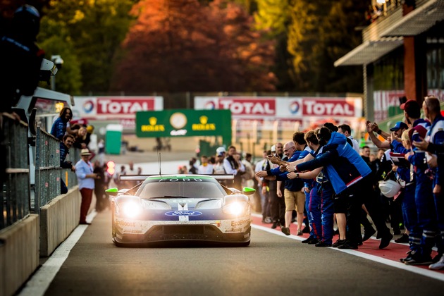 Ford Chip Ganassi Racing startet mit Sieg beim Sechsstundenrennen von Spa in die neue WEC-Saison (FOTO)