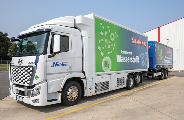 Bauhaus relies on hydrogen technology in logistics