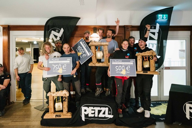 Petzl RopeTrip 2025: „Raccoonauten“ siegen  – Charity-Spende statt Preisgeld