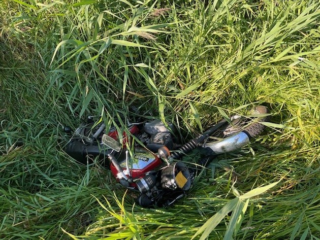 POL-STD: Motorradfahrer bei Unfall in Nordkehdingen schwer verletzt