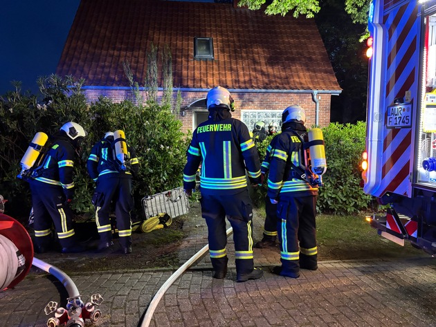 FW-AUR: Trockner in Flammen