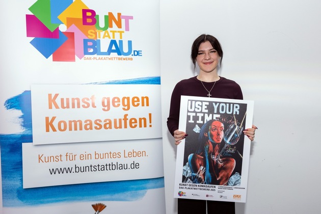 Nach Landessieg: Silber für Schülerin aus Baden-Württemberg bei Bundeswettbewerb „bunt statt blau“