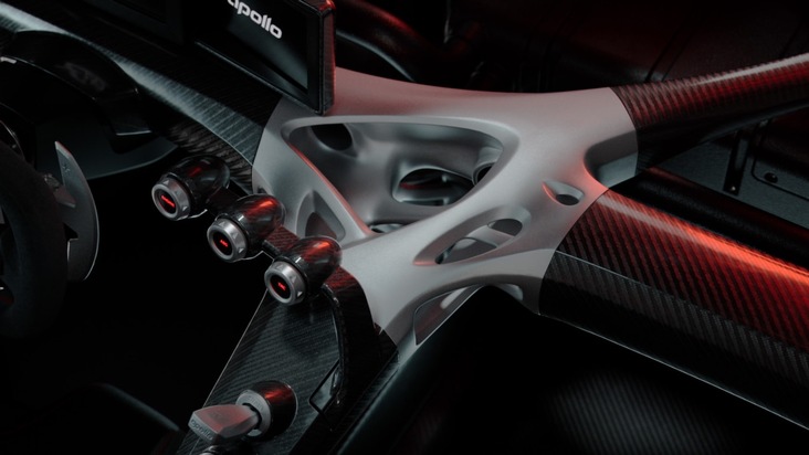 Presseinformation: Brose fertigt 3D‑gedruckte Bauteile für das Hypercar Apollo Evo