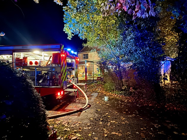 FW-SE: Zimmerbrand in Heidmoor