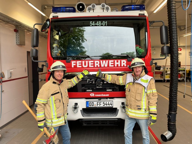 FW-Stormarn: Respekt f&uuml;r Retter: Kult-Komiker Mike Kr&uuml;ger und Radio-/TV-Moderator Hinnerk Baumgarten unterst&uuml;tzen die Kampagne