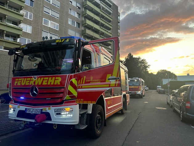 Feuerwehr MTK: Unwetterlage fordert Feuerwehren in Hattersheim am Main - 18 Einsatzstellen in rund vier Stunden