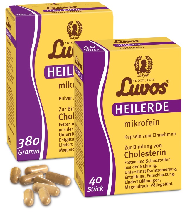NEU: Luvos-Heilerde mikrofein - natürlich weniger Cholesterin (mit Bild)