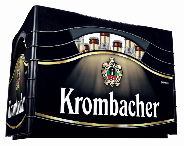 Krombacher Brauerei bringt neuen Kasten auf den Markt