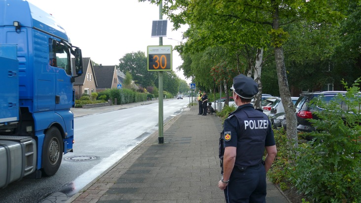 POL-Bremerhaven: Dialogdisplays: Für mehr Sicherheit im Straßenverkehr