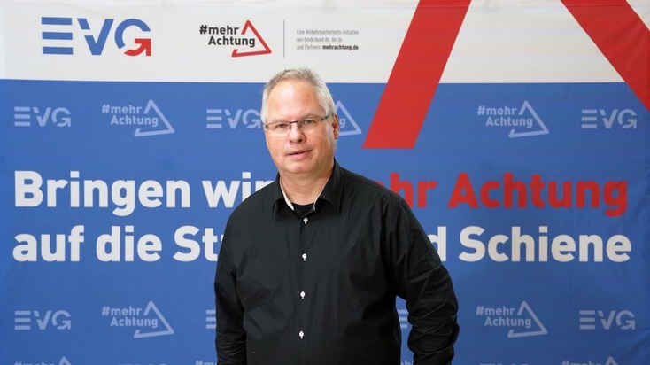 EVG NRW: Lokführer Karsten Ulrichs fordert #mehrAchtung