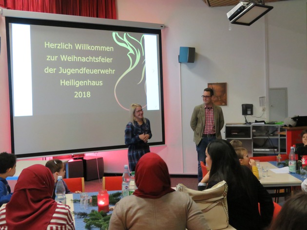FW-Heiligenhaus: Feierlicher Jahresabschluss der Jugendfeuerwehr (Meldung 32/2018)