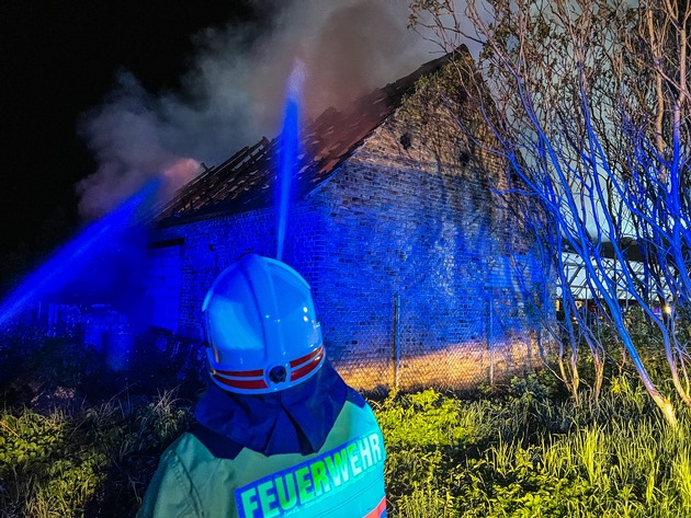 KFV-Görlitz: Gebäudebrand in Boxberg/OL, Ortsteil Nochten