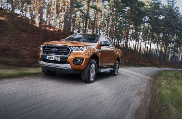 Ford-Werke GmbH: Neuer Ford Ranger: Europäischer Pick-up-Bestseller jetzt noch stärker, sparsamer und moderner