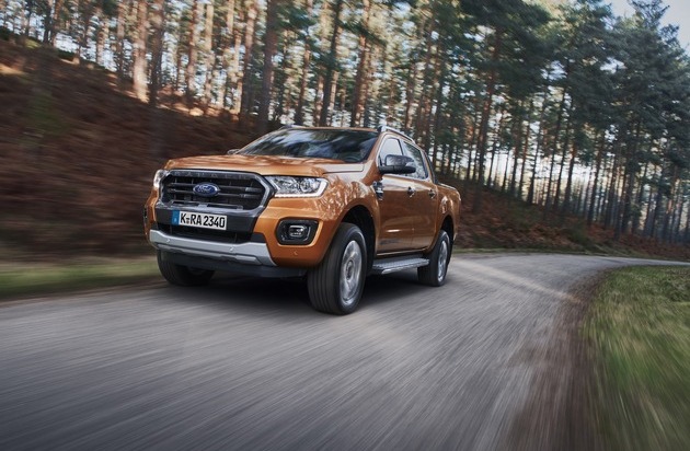 Ford-Werke GmbH: Neuer Ford Ranger: Europäischer Pick-up-Bestseller jetzt noch stärker, sparsamer und moderner