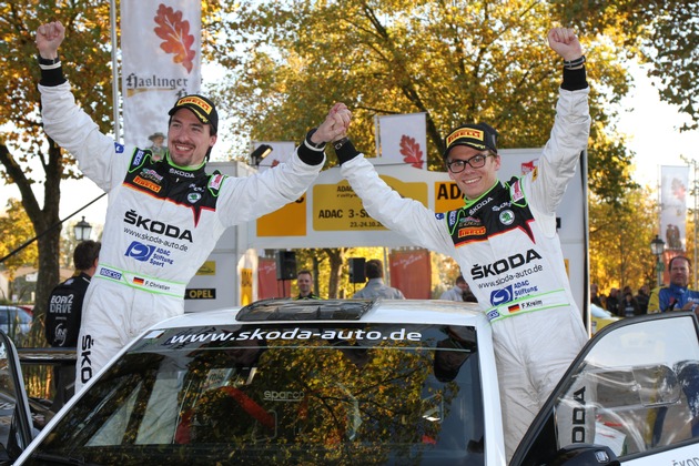 Perfektes Finale: Kreim/Christian beenden Saison mit fünften Sieg im SKODA Fabia R5 (FOTO)