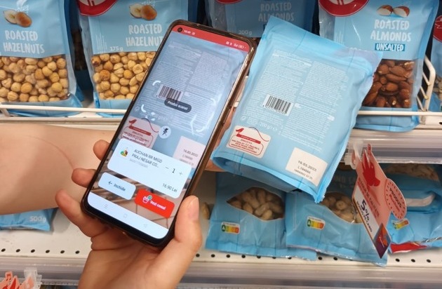 Auchan Romania launches Scan & Go with Shopreme technology
