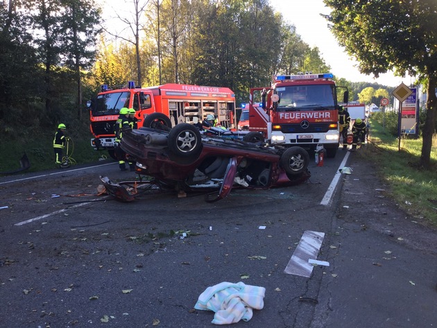 FW-OE: Tragischer Unfall mit einem Todesopfer