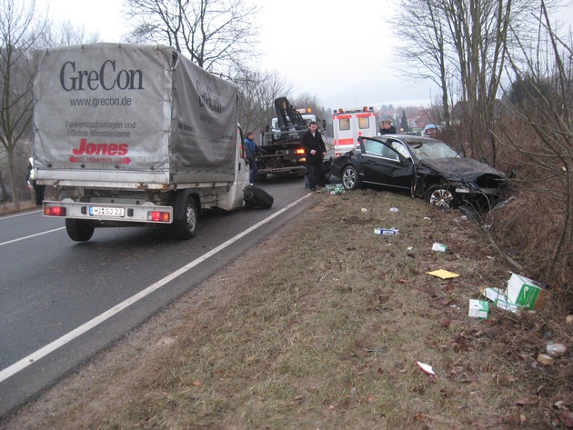 POL-HI: ALFELD(hek)Verkehrsunfall mit hohem Sachschaden