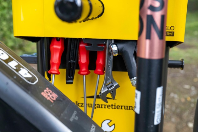 Kostenloser Reparatur-Service für alle Radfahrenden