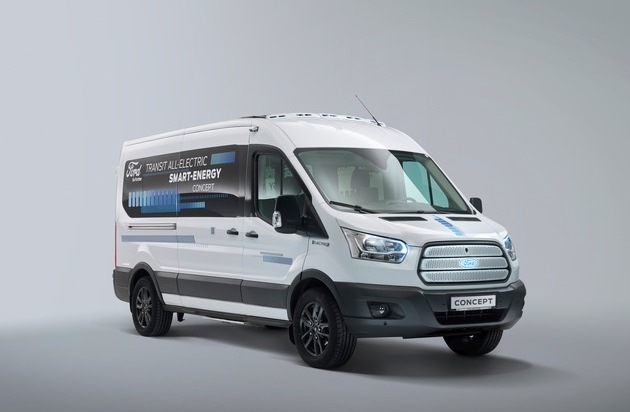 Ford-Werke GmbH: Ford präsentiert digital vernetzte Dienstleistungen und Services für sein elektrifiziertes Nutzfahrzeug-Angebot