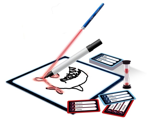 Activity Lasershow: Innovative Herausforderung für Laserpainter - Neues Zeichenspiel vom Partybestseller Activity