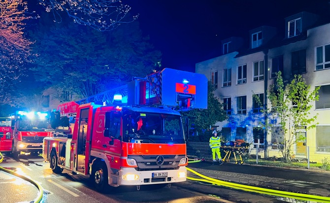 FW-BN: Wohnungsbrand in Beuel