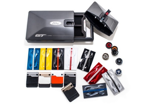 Ford-Werke GmbH: Ford GT: Einzigartige Box ermöglicht den Käufern die individuelle Gestaltung ihres Traumautos