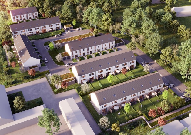 Richtfest f&uuml;r ein neues Wohnquartier in Cremlingen-Schandelah