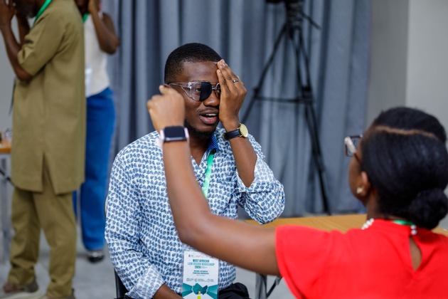 Unterstützung für Sehbehinderte in Ghana