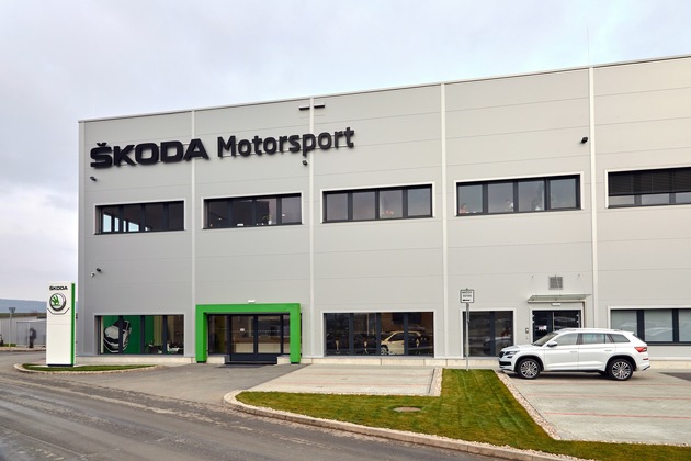 SKODA FABIA R5 hat ein neues Zuhause: neue Zentrale für SKODA Motorsport (FOTO)