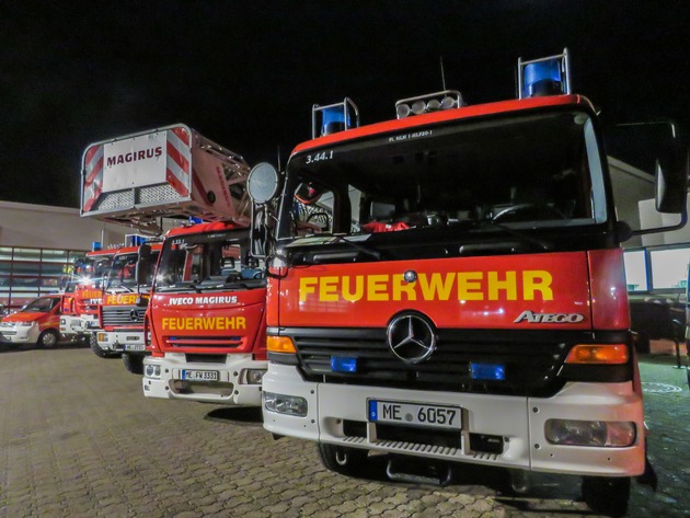 FW-Heiligenhaus: Feuerwehr schließt Berichtsjahr mit 506 Einsätzen ab (Meldung 33/2016)