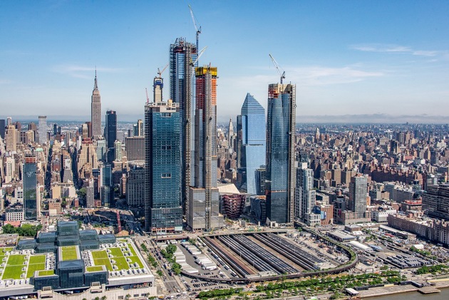 The next Mega Project: thyssenkrupp technology confirmed for the Hudson Yards New York development