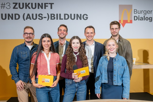 McDonald&apos;s Burger Dialog: Gen Z fordert Perspektiven bei der Bildung - Politik verspricht zu handeln