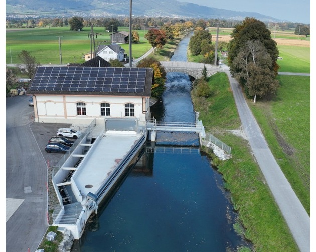 Medienmitteilung: SAK Kraftwerk Montlingen: Ökologische Sanierung abgeschlossen