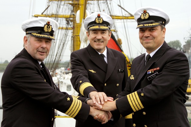 Segelschulschiff &quot;Gorch Fock&quot; unter neuem Kommando (BILD)