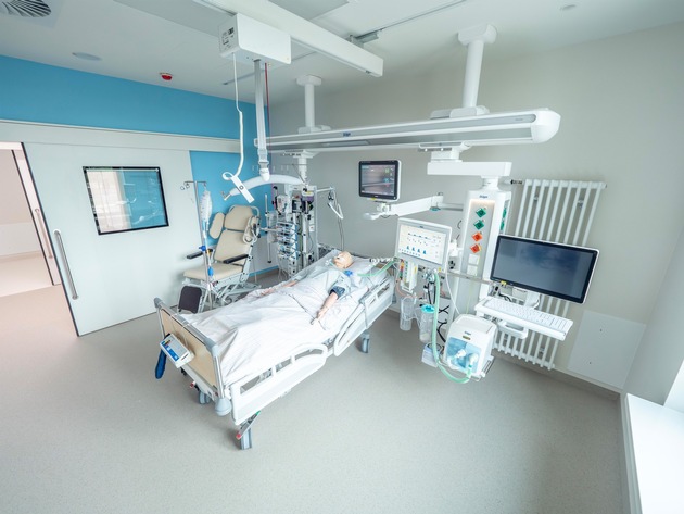 Modernste intensivmedizinische Versorgung auf 4000 Quadratmetern