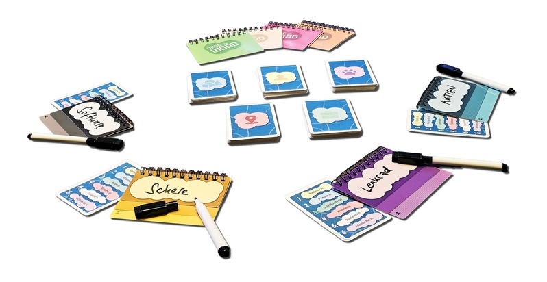 Pass the Word: „Stille Post“ für kreative Teamplayer - Kooperatives Partyspiel von Piatnik