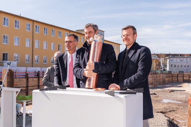 Pressemitteilung: Klinikum N&uuml;rnberg feiert Grundsteinlegung f&uuml;r das Zentrum f&uuml;r seelische Gesundheit