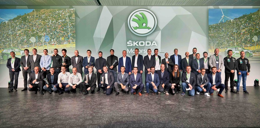 SKODA Motorsport feiert mit 30 Titeln das erfolgreichste Jahr seiner Geschichte