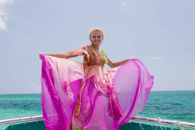 Schön und Meer - Heidi Klums Mädchen verzaubern beim Unterwasser-Shooting auf den Bahamas (mit Bild)