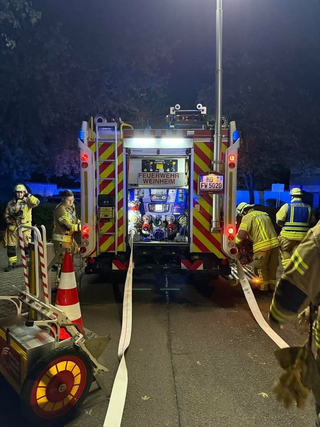 FW Weinheim: Rauchmelder sorgen für Einsätze der Weinheimer Feuerwehr