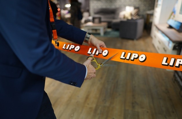 LIPO Einrichtungsmärkte AG: LIPO feiert Neueröffnung in Dietikon mit Ex-Bachelor Janosch Nietlispach